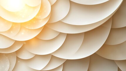 abstract sunlit layers: a mesmerizing abstract background featuring an array of overlapping, layered