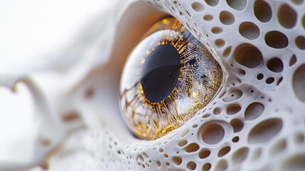 Poster - Cybernetic Eye Embedded in Porous Surface