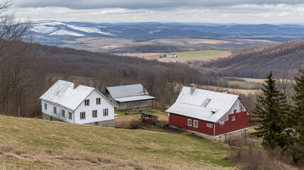 Wall Mural - landscape, spring season beautiful