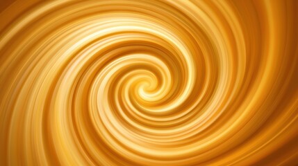 Wall Mural - A swirling pattern of vibrant golden hues, creating a dynamic and fluid visual effect, reminiscent of light and energy.