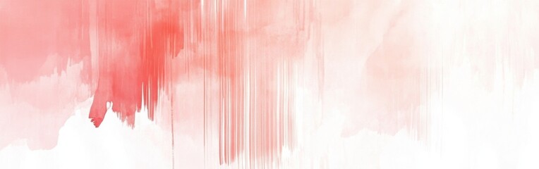 Aufkleber - Soft pencil strokes create a tranquil coral background for minimalist art projects or home decor accents