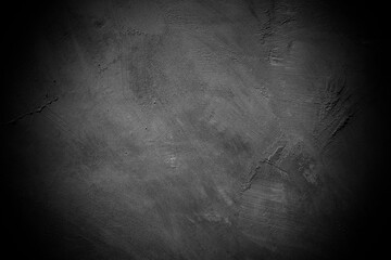 Aufkleber - Old wall texture smeared engine oil cement dark black gray  background abstract grey color design are light with white gradient background.