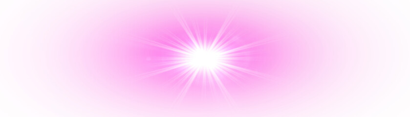 Wall Mural - png light effect. spotlight spark. stadium lighting. sunlight, spot lighting with insert bams of ice