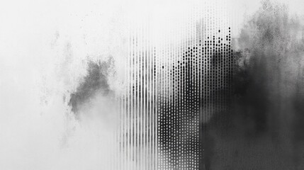 Poster - Elegant dotted pencil strokes backdrop creating a unique artistic texture for various design applications