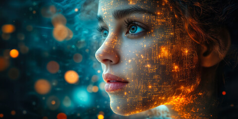Poster - ai-driven tribute creation in modern memorialization with customizable digital portraits