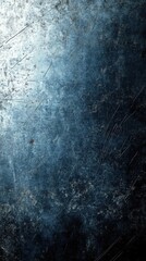 Aufkleber - Distressed metal texture with deep shades creating a rugged industrial backdrop in an abstract style