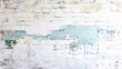 © vadosloginov - Rustic whitewashed brick wall with vintage charm and modern color accents in faint green and turquoise