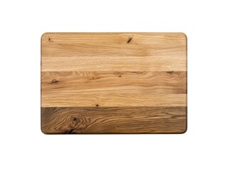 Sustainable and Wooden product. Wooden cutting board with a natural finish and distinct grain patterns.