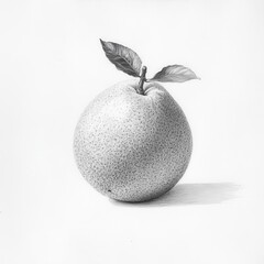 Poster - Fresh guava with visible seeds and green leaves, showcasing its natural texture and color under bright lighting