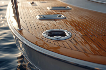 Poster - Teak Boat Deck