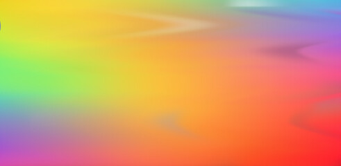 Poster - Colorful iridescent holographic rainbow background for bold cool design, prints, wallpapers.