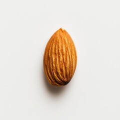 Poster - Perfectly roasted almond with a lightly golden hue showcasing its rich texture and natural flavor