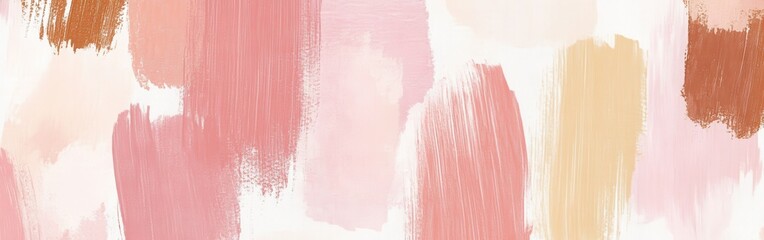 Aufkleber - soft pencil strokes create a warm, textured canvas with pastel colors blending into each other in a 
