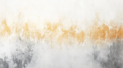 Aufkleber - Subtle amber and gray pencil strokes create a hazy texture with an abstract feel, reflecting a serene atmosphere in a calming composition