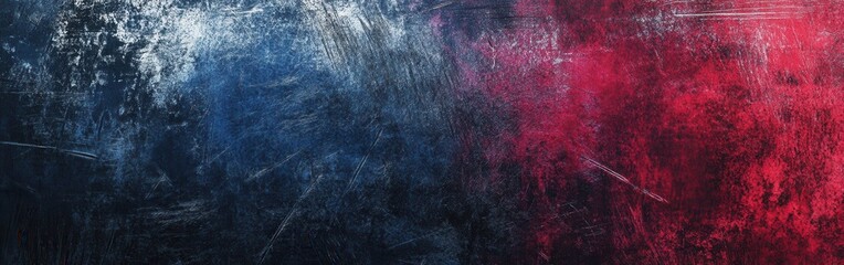 Fototapete - Scratched metallic background with vibrant colors creating an abstract texture suitable for modern design