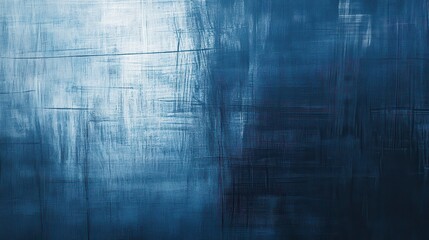 Aufkleber - Muted blue pencil strokes create a soft gradient texture enhancing a minimalist aesthetic in any design space