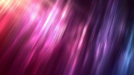 Fototapete - Striking abstract background with a gradient of shimmering purple hues dynamic light rays and delicate shadow effects creating a modern captivating and visually stimulating aesthetic