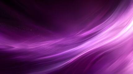 Poster - Blurred abstract background in shades of purple with gradient light rays and subtle shadow play for a modern ethereal aesthetic