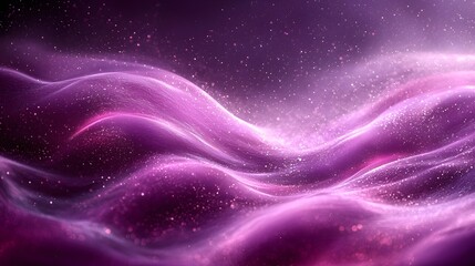 Poster - Captivating gradient purple abstract background with blurred effects enhanced by soft glowing light rays and subtle shadow textures creating a dreamlike cosmic and visually striking composition