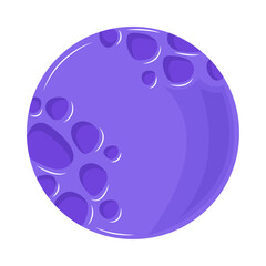 Wall Mural - space planet cartoon