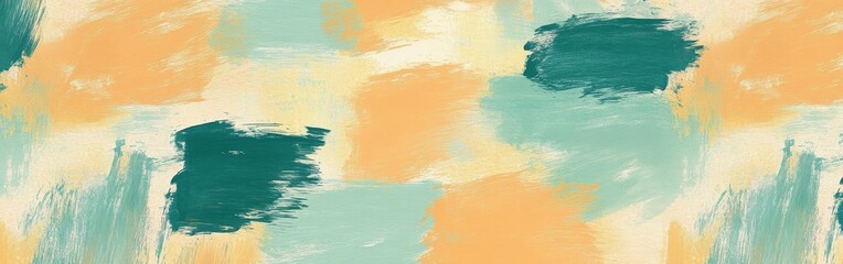 Fototapete - Soft pencil strokes create a calming background with warm and cool colors blending harmoniously