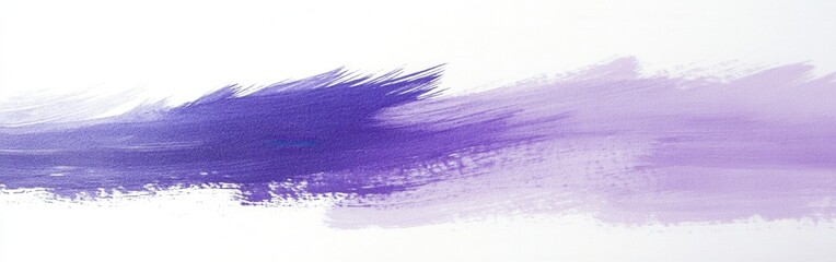 Poster - Elegant gradient of pencil strokes showcasing various shades of purple on white background in an artistic manner