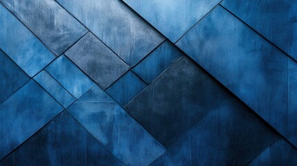 Poster - Elegant gradient of muted blue pencil strokes creating a calming visual texture on a structured surface