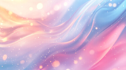 Poster - soft pastel swirls create a dreamy abstract background for creative projects