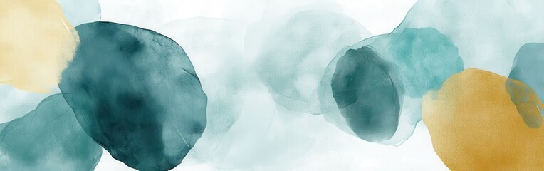 Fototapete - Contemporary abstract pencil strokes background with soft color blends and circular shapes for artistic inspiration