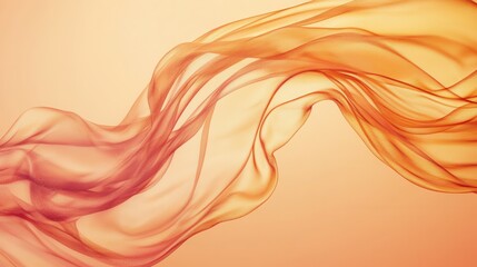 Leinwandbilder - Abstract amber background with flowing textures and soft gradients creating a serene atmosphere for creativity