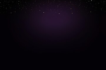 Wall Mural - bokeh glitter top border background universe night