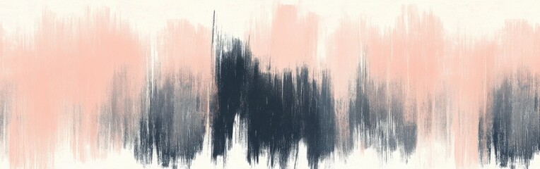 Poster - Gradient of soft pencil strokes with gentle transitions in pastel shades and dark tones on a light background