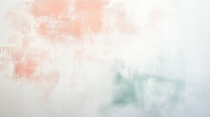 Aufkleber - Soft hues blend on elegant canvas creating a serene abstract composition in a minimalist style