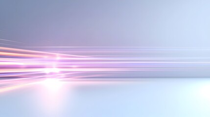Poster - Ethereal and Serene Abstract Background with Soft Gradient Lighting Rays Creating a Dreamy and Mystical Atmosphere