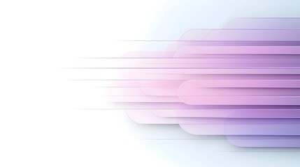 Fototapete - Blurred abstract background in soothing shades of purple with gradient light rays and subtle shadow play creating a modern elegant and atmospheric aesthetic