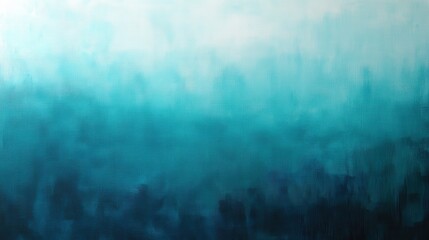 Poster - Textured gradient background featuring blue and turquoise hues in soft blending for artistic design