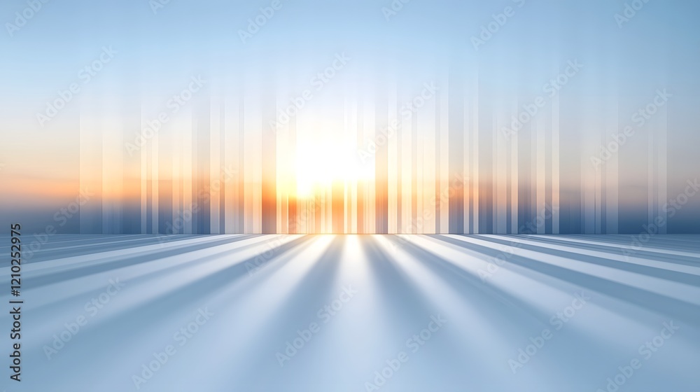 Dimensional abstract gradient background with blending light rays ...