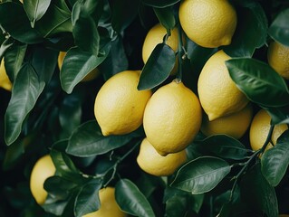 Canvas Print - Fresh Lemon Tree