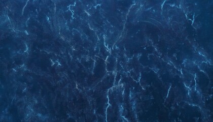 Aufkleber - close-up view of abstract deep blue marble texture with intricate white veins and flowing patterns for artistic or design background