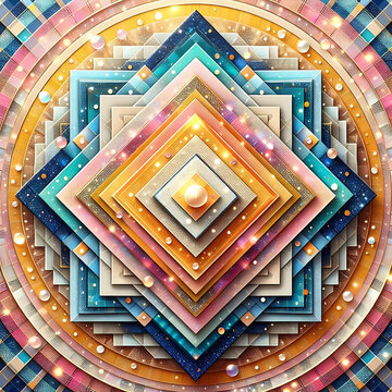 Plaid Glitter Paper