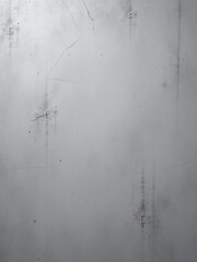 Poster - Grey Concrete Wall Texture Features High Resolution Scratches And Cracks For A Realistic Background Image Effect. 00003