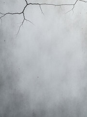 Poster - Grey Concrete Wall Texture Features High Resolution Scratches And Cracks For A Realistic Background Image Effect. 00001