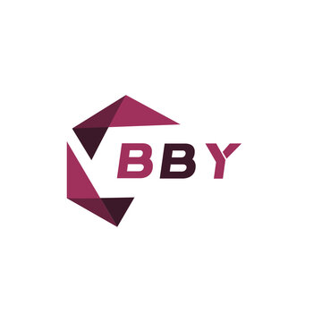BBY creative minimalist letter logo. BBY unique vector initials alphabet letter logo design