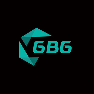 GBG creative minimalist letter logo. GBG unique vector initials alphabet letter logo design