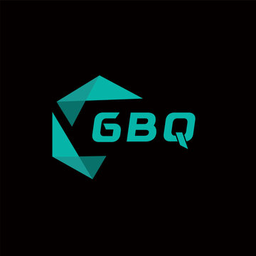 GBQ creative minimalist letter logo. GBQ unique vector initials alphabet letter logo design