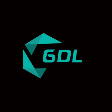 GDL creative minimalist letter logo. GDL unique vector initials alphabet letter logo design
