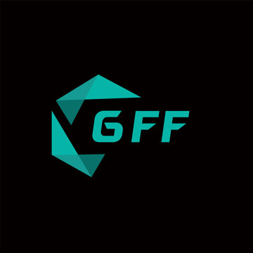 GFF creative minimalist letter logo. GFF unique vector initials alphabet letter logo design