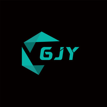 GJY creative minimalist letter logo. GJY unique vector initials alphabet letter logo design