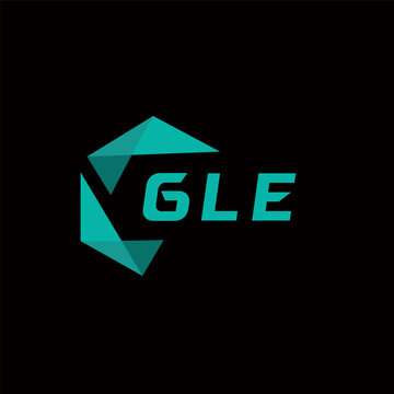 GLE creative minimalist letter logo. GLE unique vector initials alphabet letter logo design