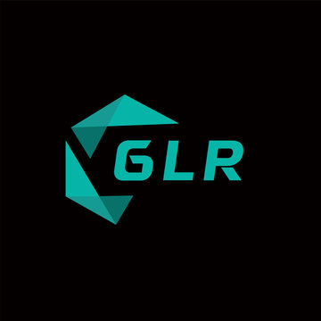 GLR creative minimalist letter logo. GLR unique vector initials alphabet letter logo design